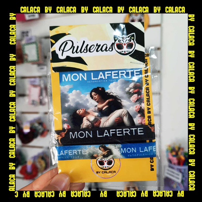 Pack pulseras Mon Laferte Autopoietica