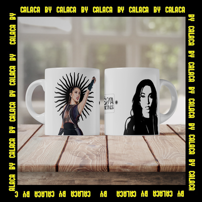 Taza polímero María Becerra