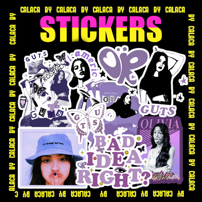 Pack stickers Olivia Rodrigo