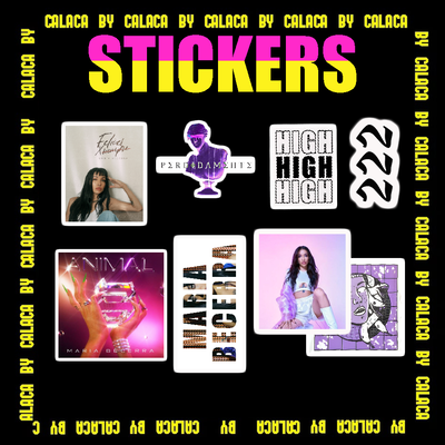 Pack Stickers Maria Becerra