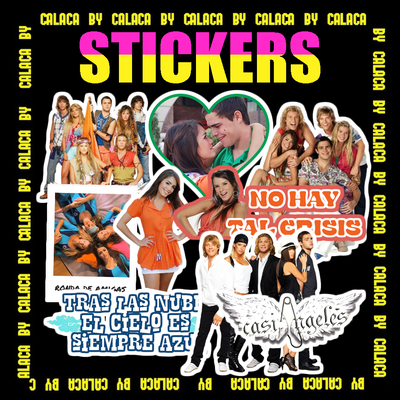 Pack stickers Casi Angeles