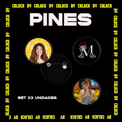 Set x 3 pines MARGARITA