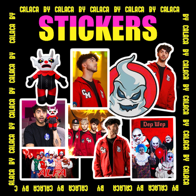 Pack de stickers Fede Vigevani Club Misterio Alfa