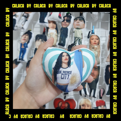 Mini almohadita Lali - corazón