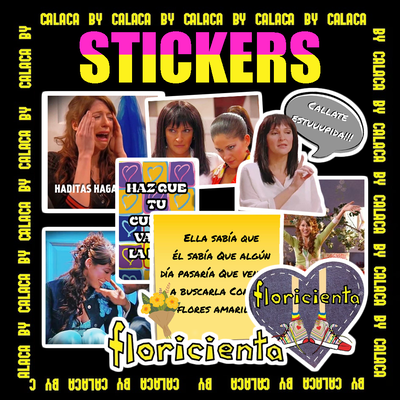 Pack stickers Floricienta