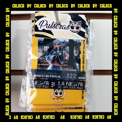 Pack pulseras Maria Becerra