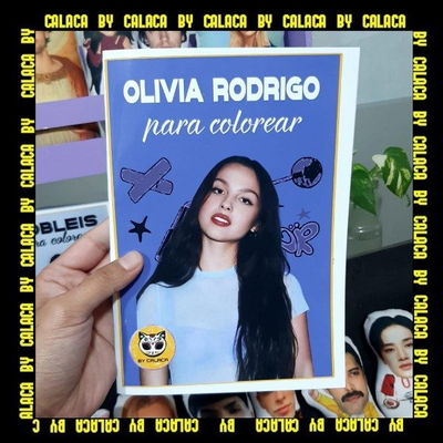 Libro para colorear Olivia Rodrigo