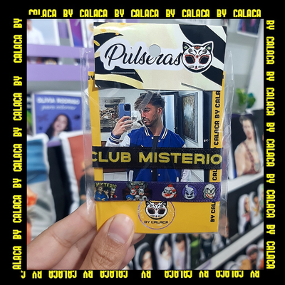 Pack pulseras Club Misterio Fede Vigevani