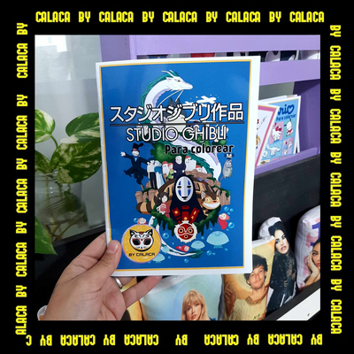 Libro para colorear Studio Ghibli