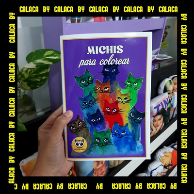Libro para colorear Michis