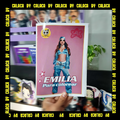 Libro para colorear EMILIA