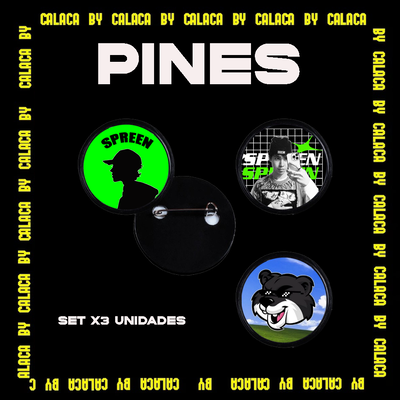 Set x 3 pines SPREEN