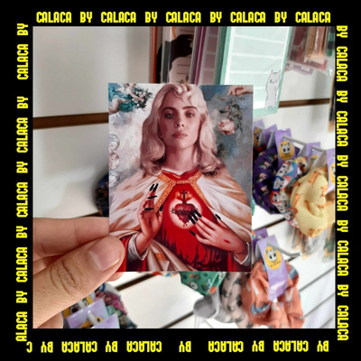 Estampita Billie Eilish