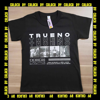 Remera Trueno - Algodón talle  16