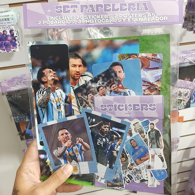 Set de papeleria Argentina