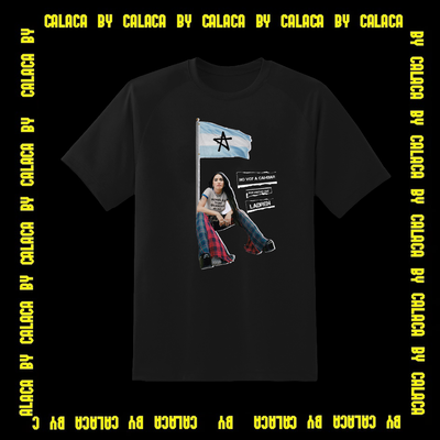 Remera algodón LALI bandera