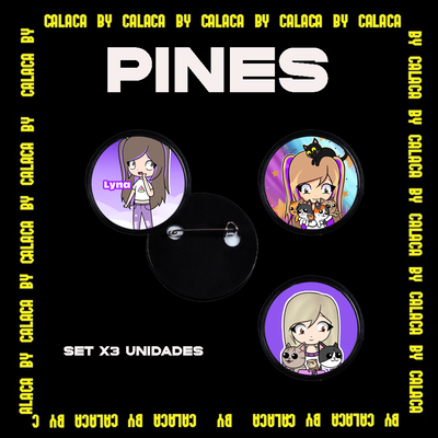 Set x 3 pines Lyna