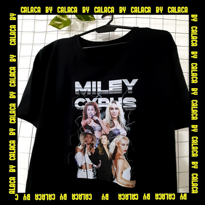 Remera algodón Miley Cyrus