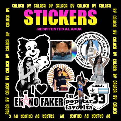 Stickers resistentes al agua Lali