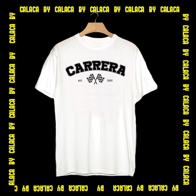 Remera modal Carrera (estilo university)