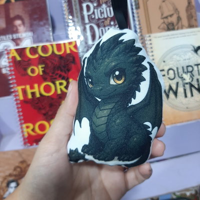 Almohadita Tairn dragón Alas de sangre