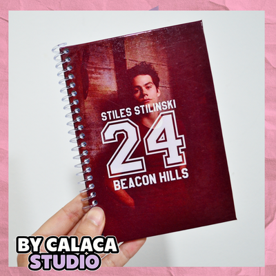 Mini cuaderno A6 Stiles Teen wolf
