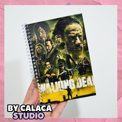 Mini cuaderno A6 The Walking Dead