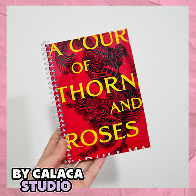 Mini cuaderno A6 ACOTAR  Una corte de rosas y espinas