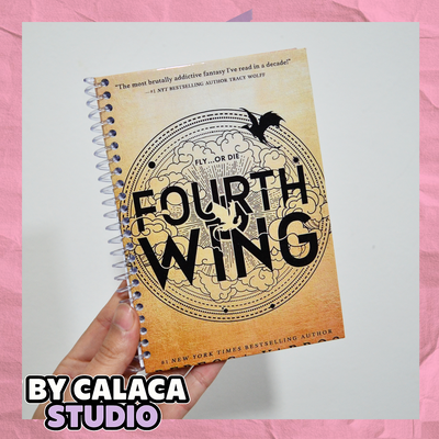 Mini cuaderno A6 Alas de sangre- Fourth wing