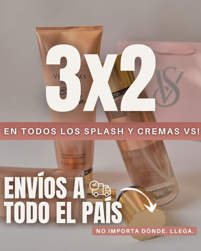 Promo 3x2 en Splash y Cremas Victoria’s Secret 
