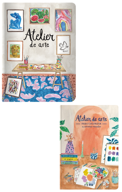 Combo Atelier de arte - Victoria Benaim y Magu Villar 