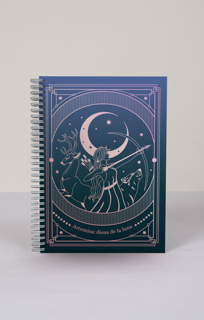 Cuaderno rayado A5 Artemisa