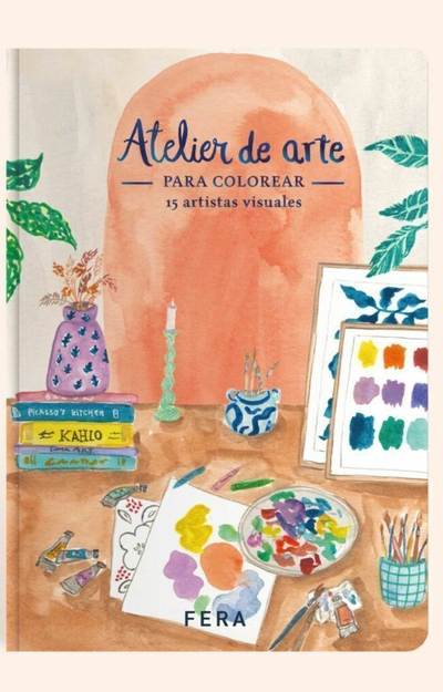 Atelier de arte para colorear - Victoria Benaim y Magu Villar 