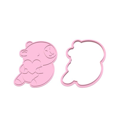 Capibara Corazón 8 cm. STL
