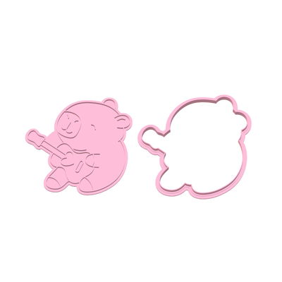 Capibara Guitarra 8 cm. STL
