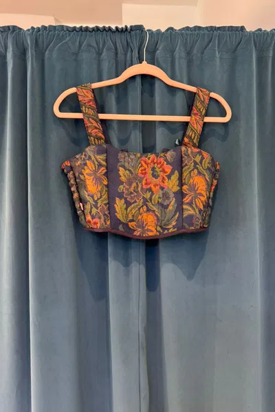 Top corset Olivia Azul