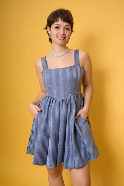Vestido Corset Azulino