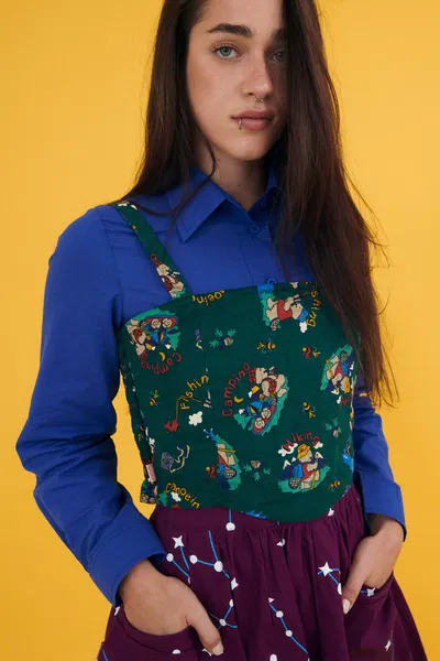 Top Corset Winnie Verde