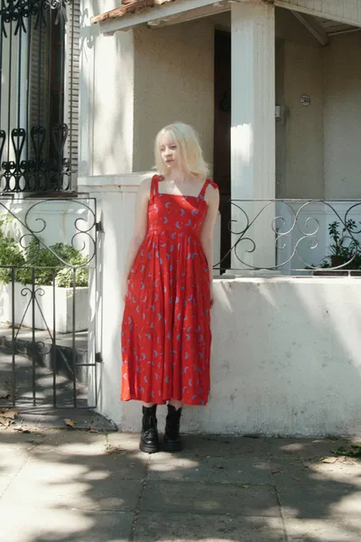 Vestido Luna Rojo 