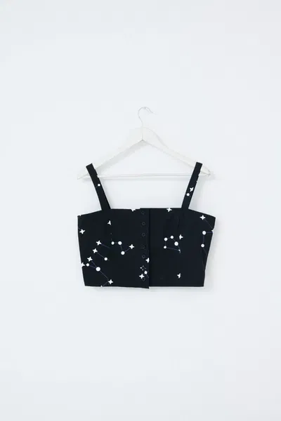 Top Constelacion Negro (L-XL-XXXL)