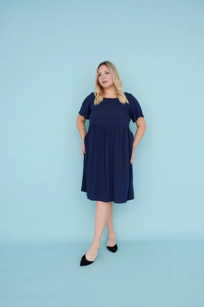 Vestido Patti azul (L-XXL)