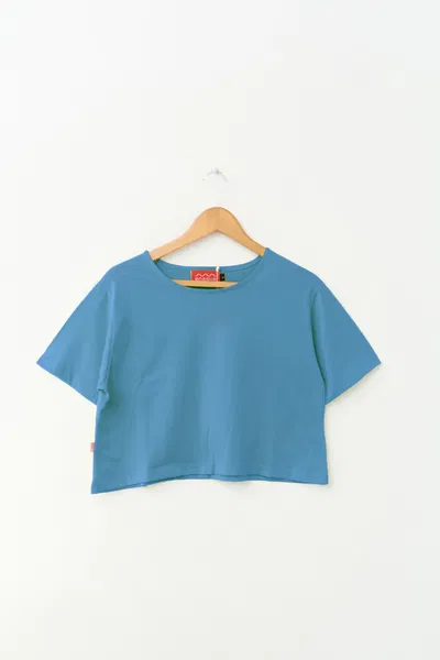 Remera Simple Celeste (S-M)