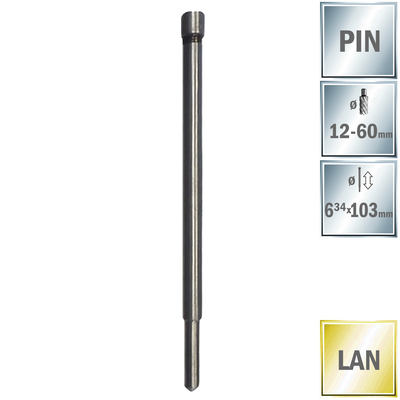 PASADOR EXPULSOR LAN 55 ø6.34x103mm ø■12-60mm