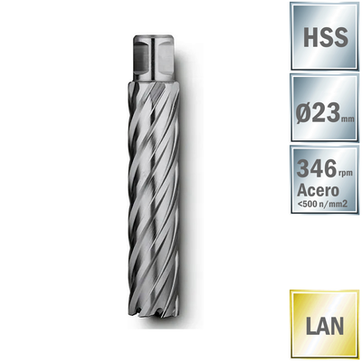 	FRESA HSS LARGA 55 023MM LAN WELDON19