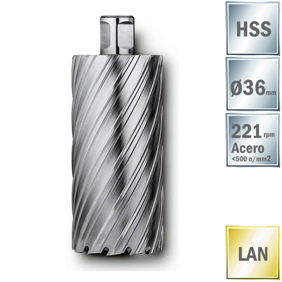 	FRESA HSS LARGA 55 036MM LAN WELDON19