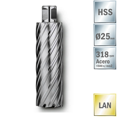 	FRESA HSS LARGA 55 025MM LAN WELDON19