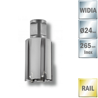 FRESA WIDIA CORTA 30 024MM RAIL WELDON19