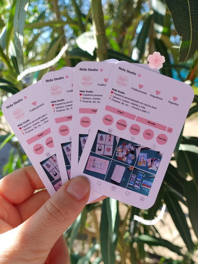 Tarjetas Instagram