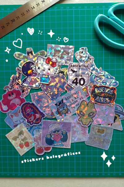 Stickers holográficos