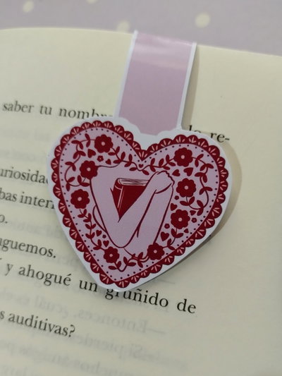 Señalador Love Book